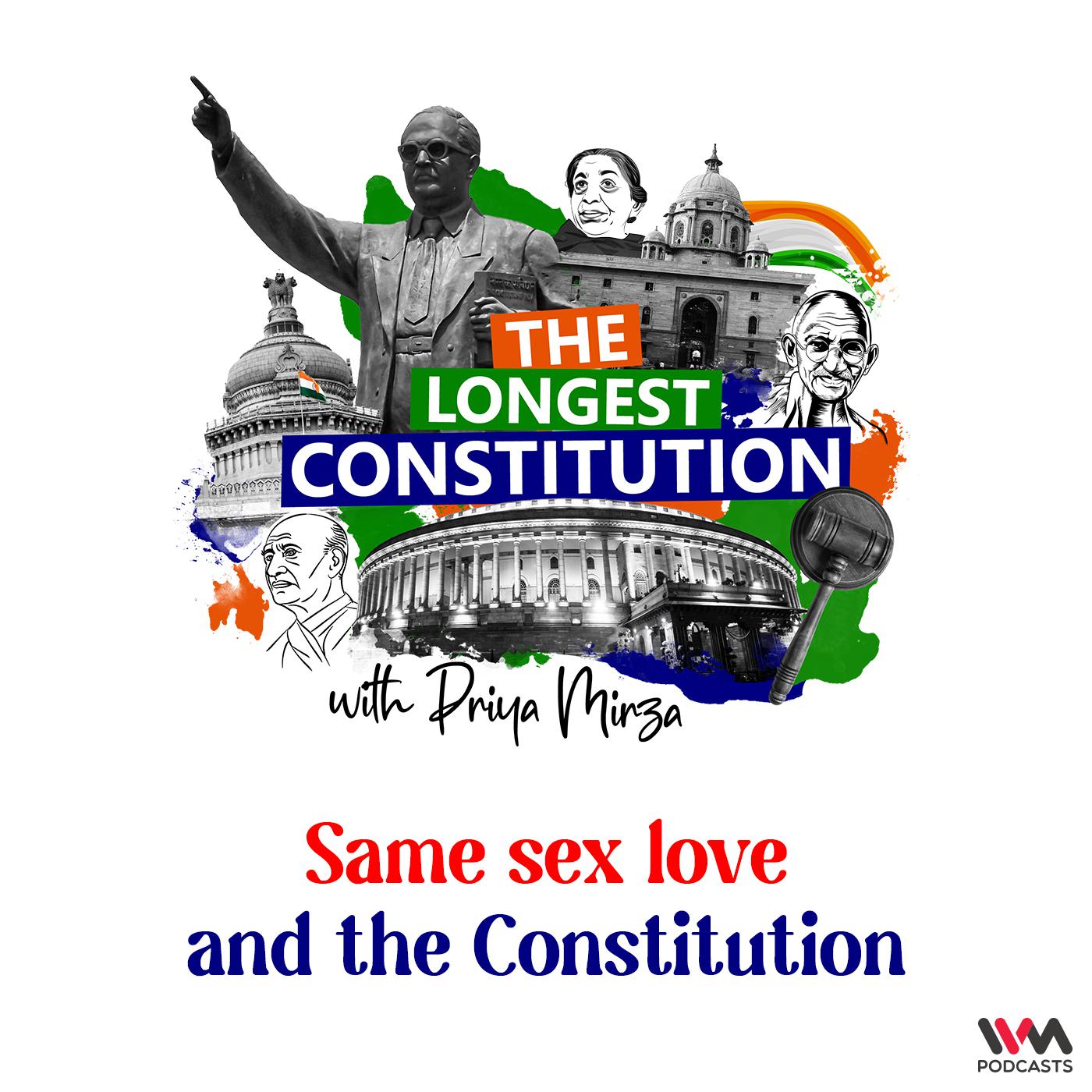 Same sex love and the Constitution