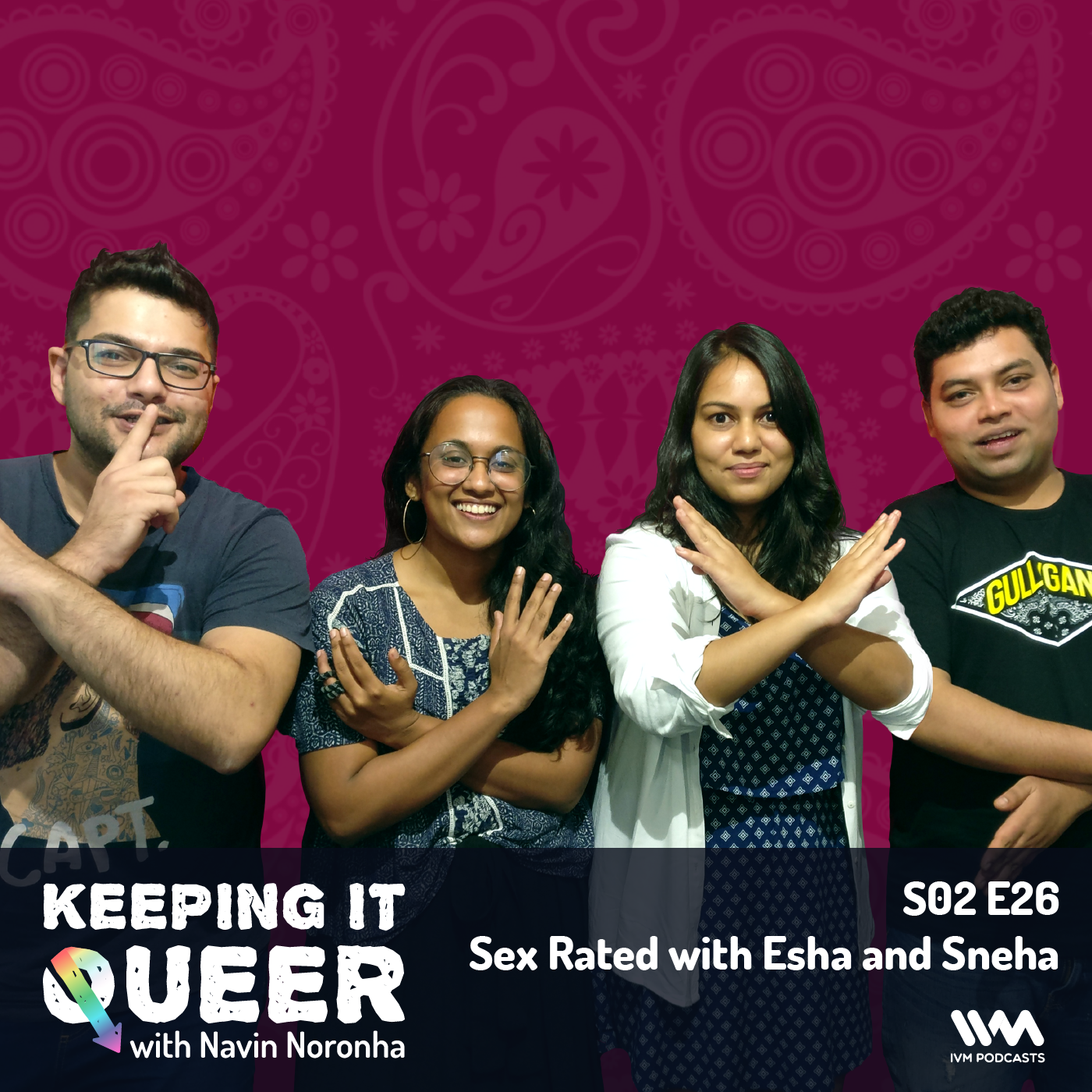 1400px x 1400px - S02 E26: Sex Rated with Esha and Sneha â€“ Keeping It Queer â€“ Podcast â€“  Podtail