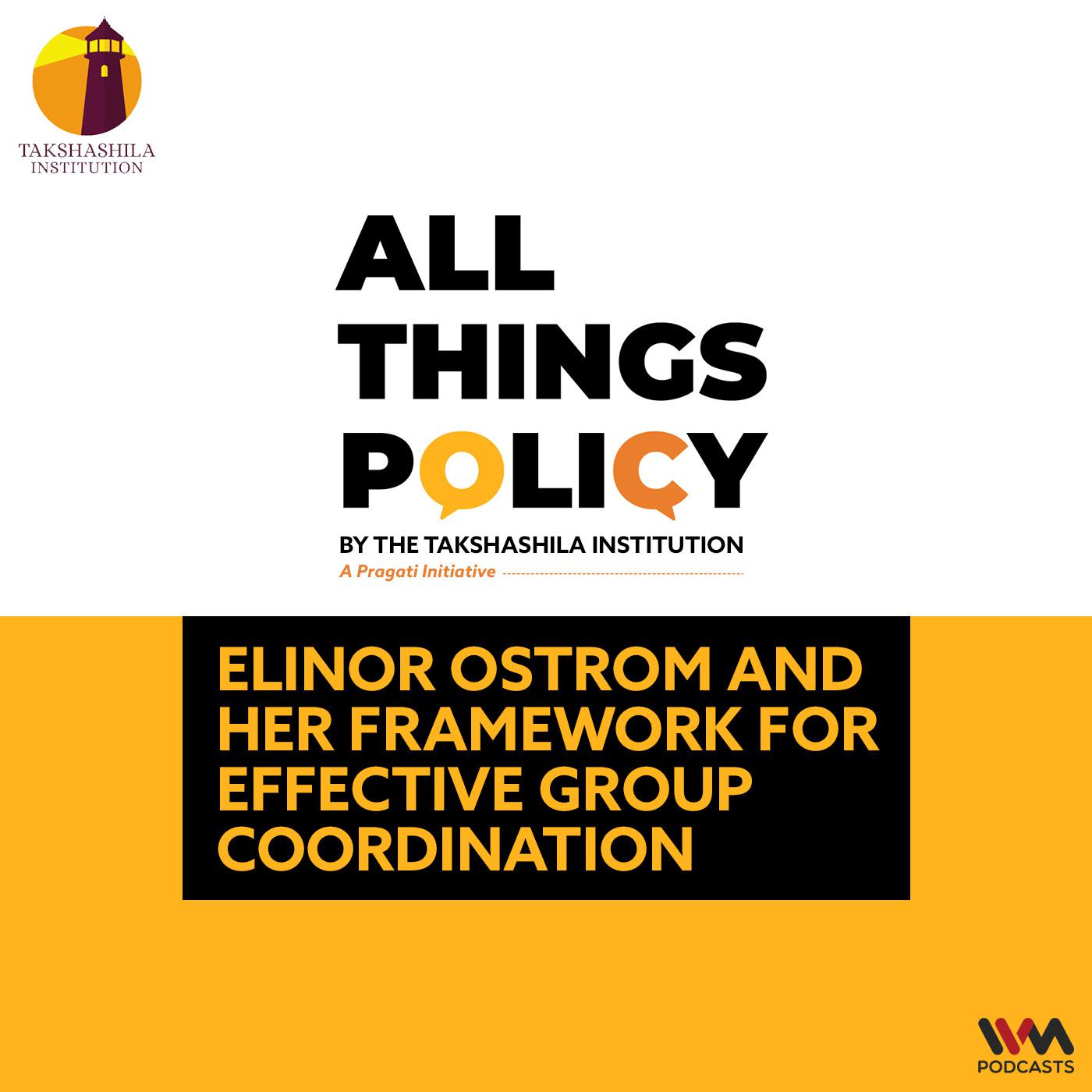 Elinor Ostrom and her framework for effective group coordination