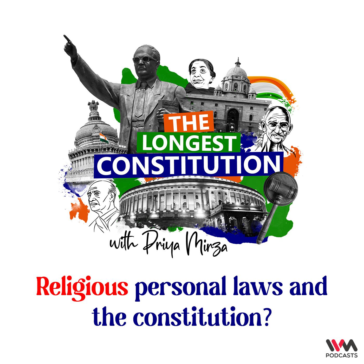 Religious personal laws and the constitution?