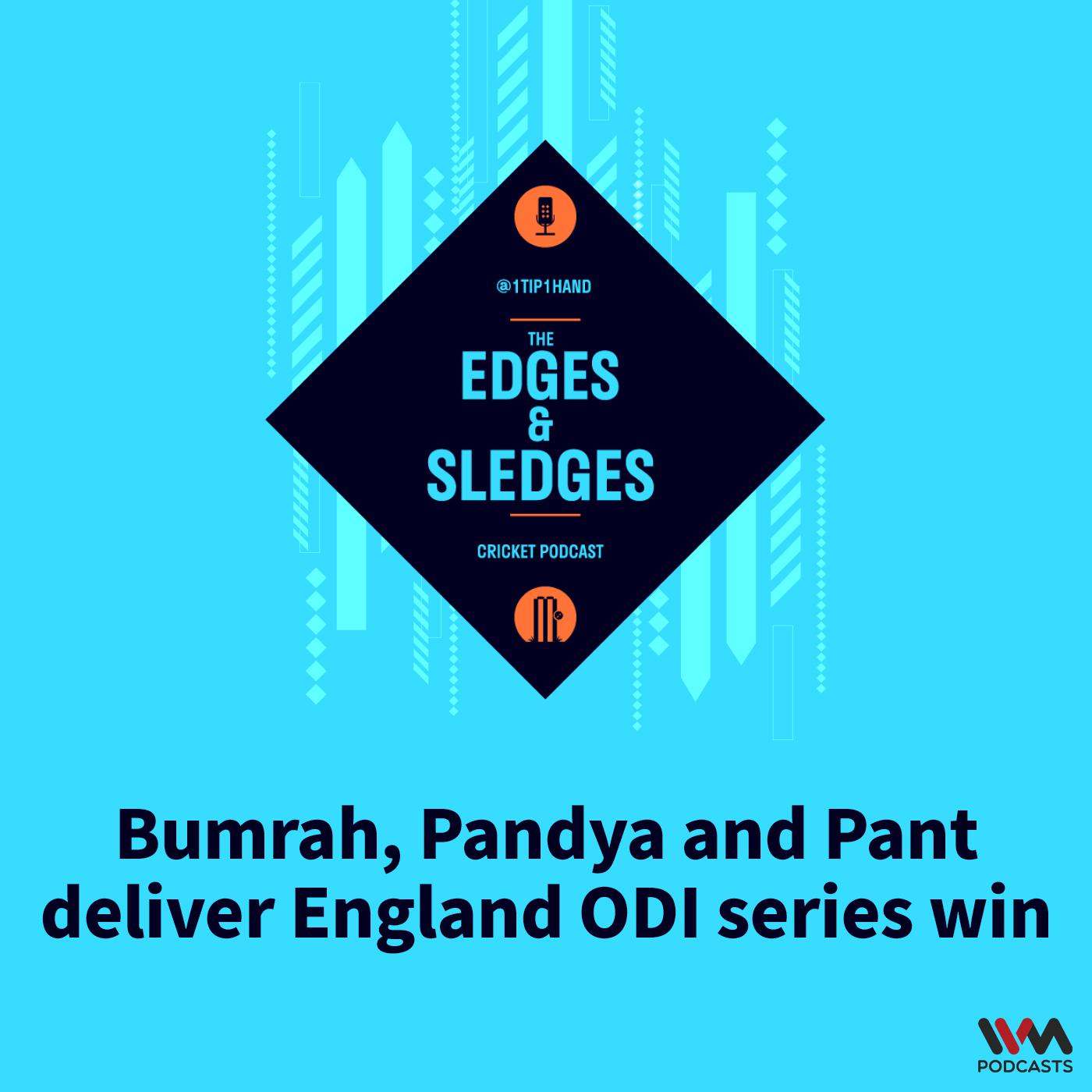 Bumrah, Pandya and Pant deliver England ODI series win
