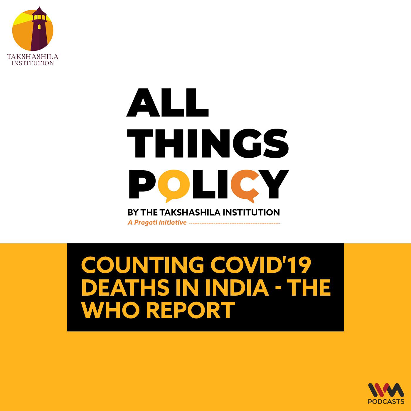 Counting COVID'19 deaths in India- The WHO report