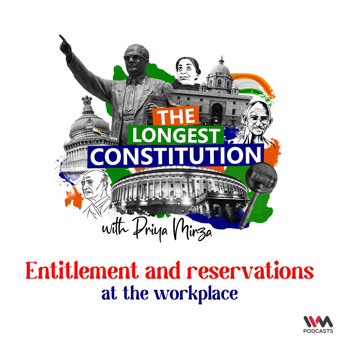 Entitlement and reservations at the workplace