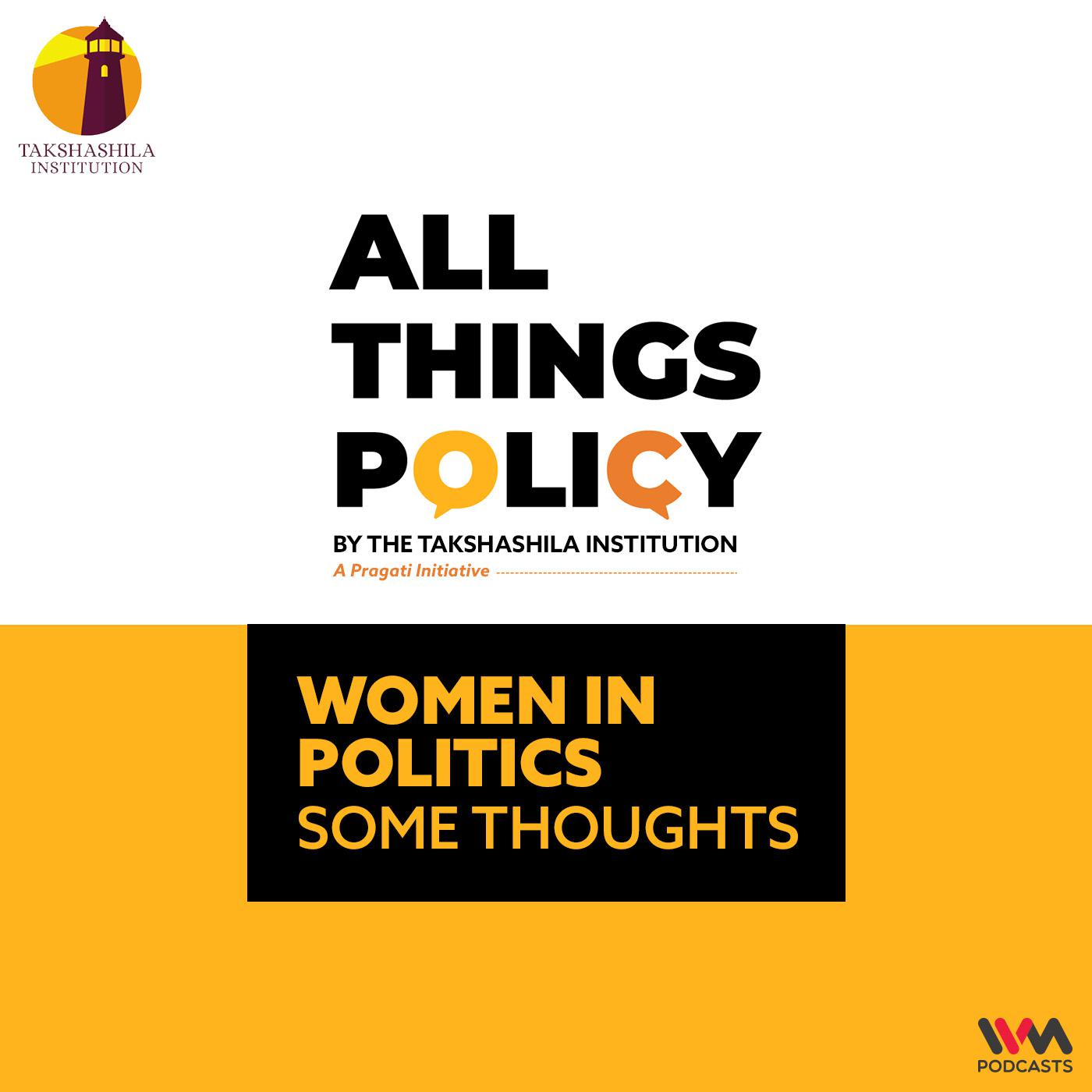 Women in Politics - Some Thoughts