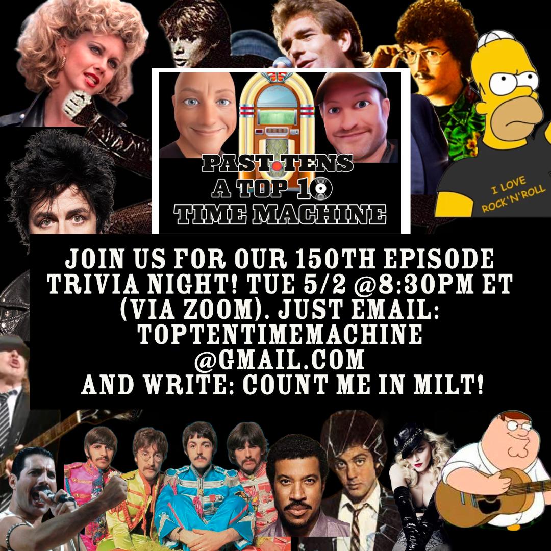 BREAKING NEWS: You Can Join Us For The Ep. 150 Trivia Celebration!